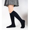 CHUNG Girls Knee High Socks Boys Kids Toddlers Unisex Cotton