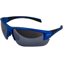 Global Vision Eyewear Hercules 7 Golf Tennis Sports ANSI Z87.1 Safety Sunglasses 2 Pair Blue & Purple Frames w/Flash Mirror Lenses