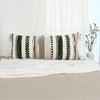 Labilin Boho Long Lumbar Pillow Covers 14x36 Farmhouse Decorative Cushion
