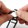 Keychain Carabiner Clips, Titanium Alloy Key Ring Key Ring Key