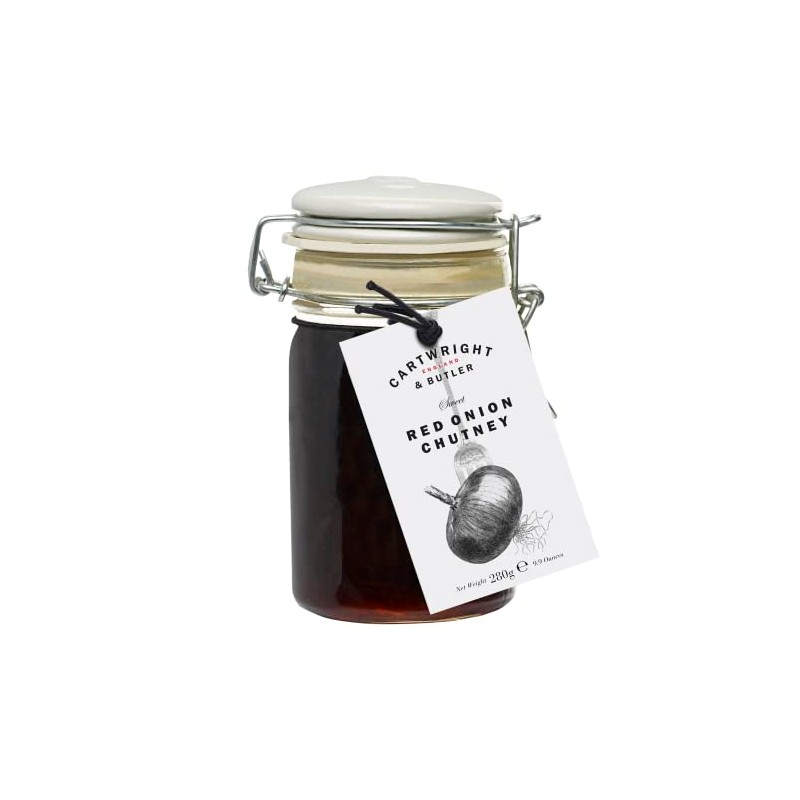 Cartwright & Butler | Red Onion Chutney | Presented in