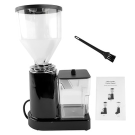 SUPBERC 110v 35oz Flat Burr Coffee Grinder Electric Coffee Bean Grinder with 19 Grinding Settings Adjustable Large Capacity Electric Burr Coffee Grinder (Black)