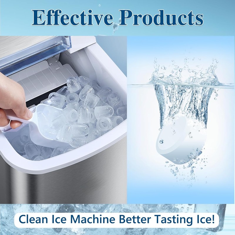 Ice Machine Cleaner Descaler Tablets-36Pack Ice Maker Cleaner Compatible with
