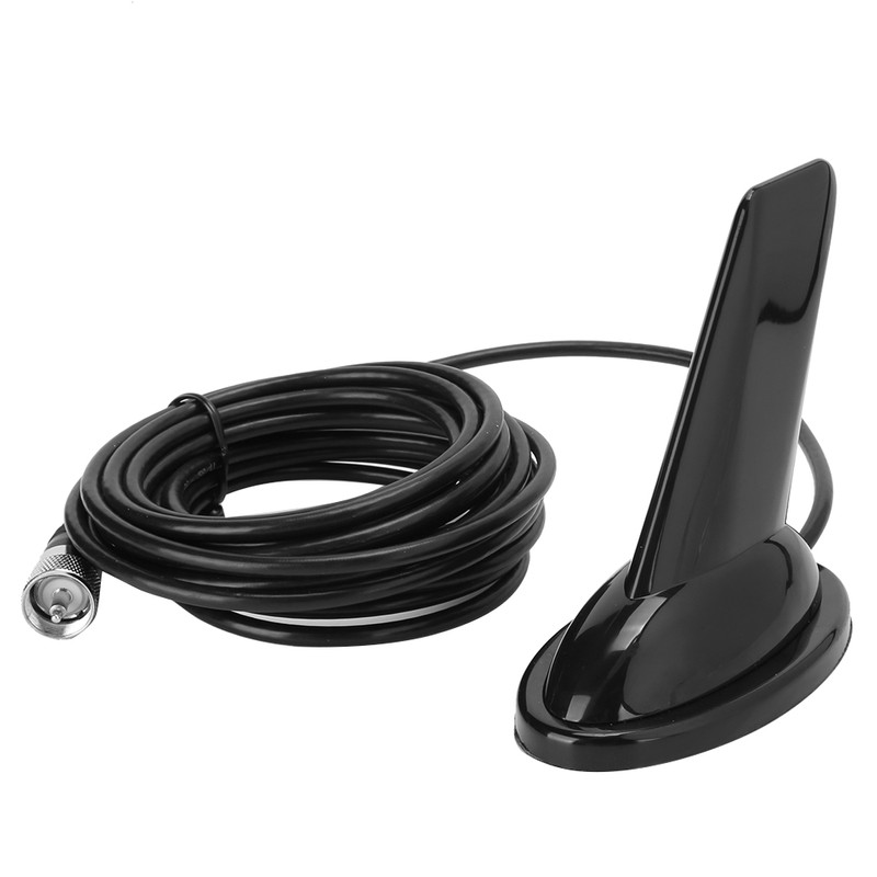 M Connector Antenna UV DualBand Shark Fin High Gain Suction