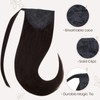 Hetto Real Hair Braid Extensions, Remy Ponytail Extensions, Hair Extensions,