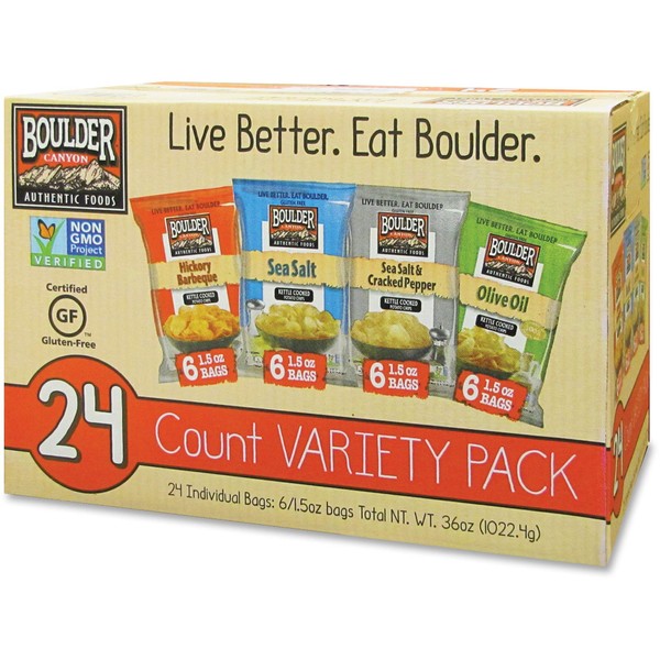 Boulder Canyon, IVT012283, Inventure Variety Pack, 24 / Carton