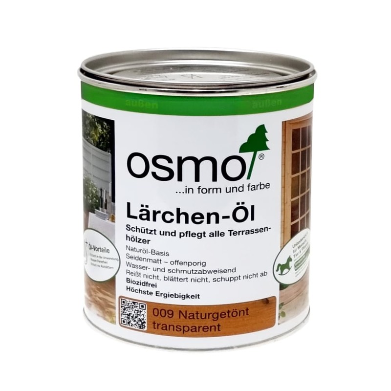 Pfahler Osmo Terrace Oil Larch 009 Natural Tinted 0.75 L