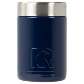 RTIC Can Cooler with Splash Proof Lid, 12oz, Navy, Double Wall Vacuum Insulated, Stainless Steel, Sweat Proof
