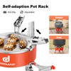 Odoland 9000W Portable Camping Stove Lightweight Camp Stove Collapsible Backpacking