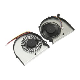 Replacement CPU Cooling Fan Compatible for for GIGABYTE, for AERO 15, for 15X, for AERO 14, for GIGABYTE RP64W, for RP65W, Laptop Cooling Fan 4 Pin Computer Accessories(CPU and GPU Fan)