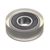 HARFINGTON PU Pulley Roller Bearing 10x32x10mm Polyurethane Coated Guide Wheel