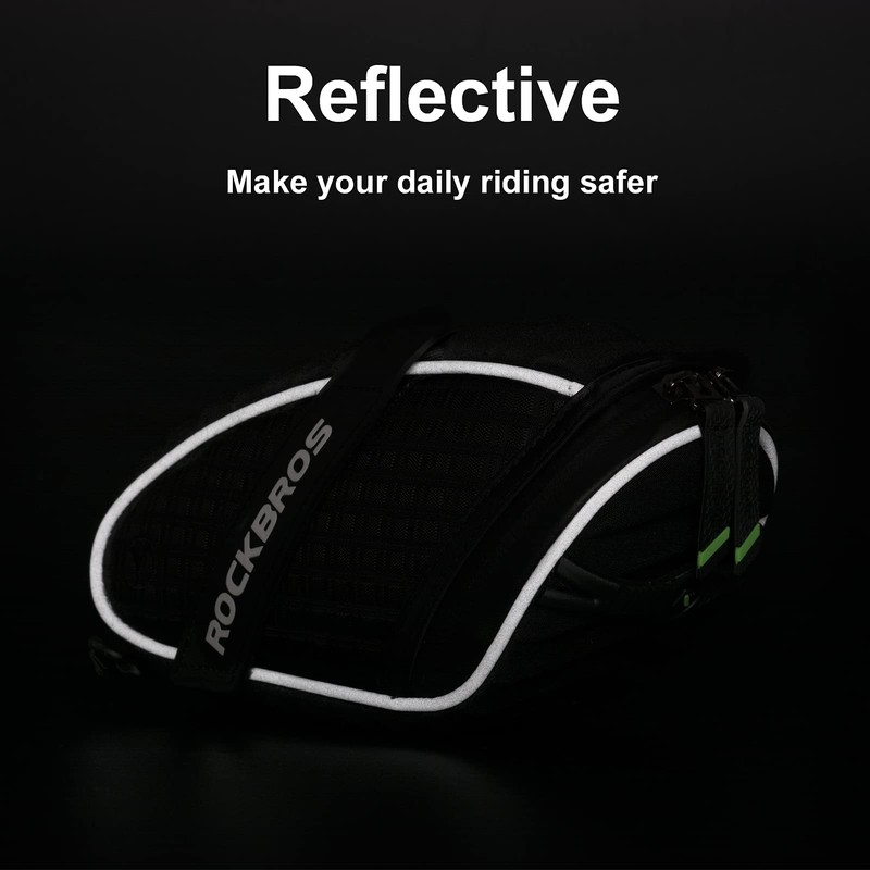 RockBros Bicycle Saddle Bag Saddle Bag Seat Bags Waterproof When