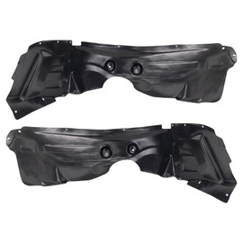TRQ TRQ Front Inner Fender Liner Set Compatible with 2009-2020 Dodge Journey CH1248141 CH1249141