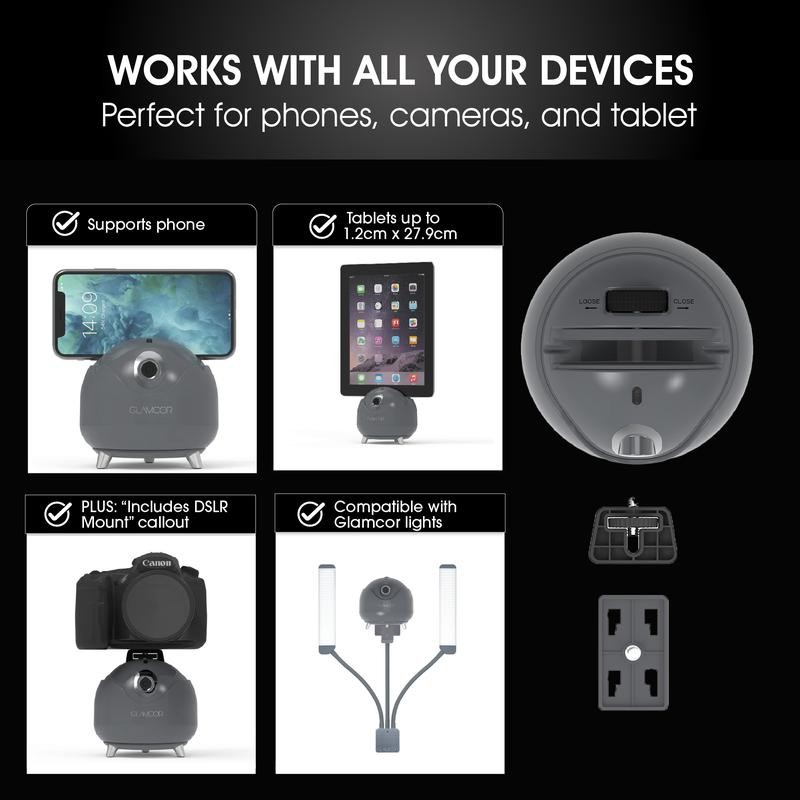 STAR TRACKER DUAL-AXIS GIMBAL AI-FACE TRACKING CONTENT TOOL - COLOR: