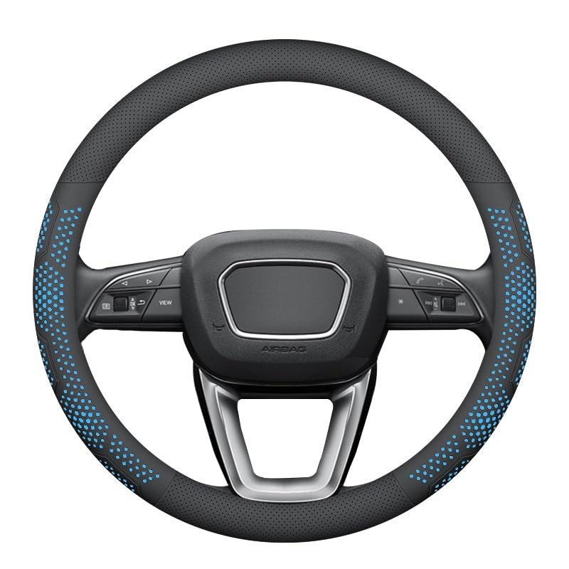 Yangday Leather Steering Wheel Cover for Chevy Silverado 1500 2500