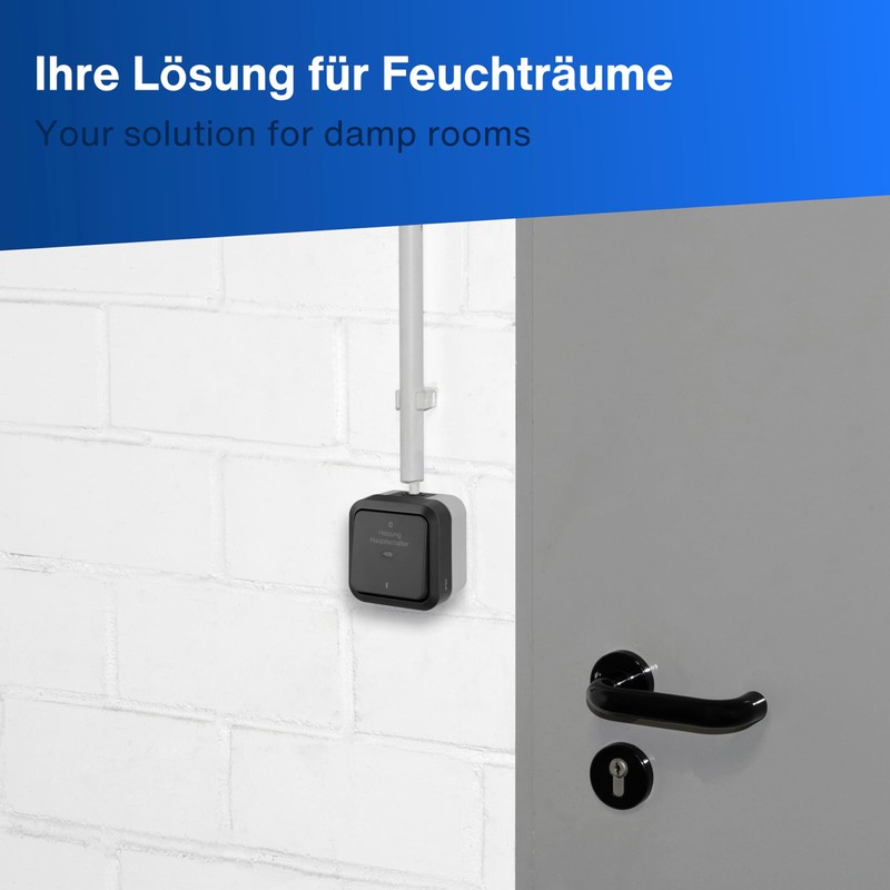 REV 0004720400 AquaStorm Heating Main Switch for Wet Rooms, IP55,