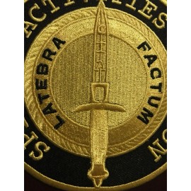 CIA SAD Special Activities Division SOG Latebra Factum 5 Inch Patch Limited