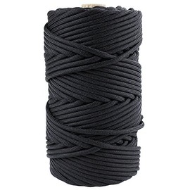 GOLBERG Mil-C-5040H Mil-Spec Type III (7 Strand) and Type IV (11 Strand) Paracord - (550Lb, 200 Feet, Black)