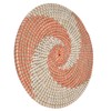 Wall Basket Natural Rattan Exquisite Rustic Decorative Hanging Woven Wall