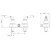 Dura Faucet (DF-SA100C-ORB) RV Shower Faucet Valve Diverter with Classical
