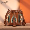 Wrangler Hobo Bags for Women Designer Aztec Bucket Purses Western