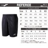 Finta FT5164 O Soccer Futsal Referee Pants, Referee Half Pants