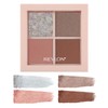 Revlon Dazzle Eyeshadow Quad 013 Rose Raster Color Image: Greyish