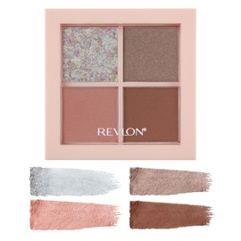 Revlon Dazzle Eyeshadow Quad 013 Rose Raster Color Image: Greyish Rose Japan Development 3.0g Eyeshadow Palette