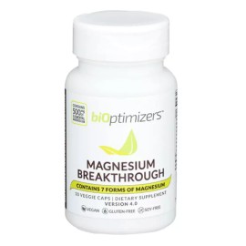 Bioptimizers Magnesium Breakthrough Supplement -Version 4.0 - 30 veggie capsules