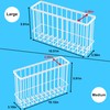 Cabinet Door Organizer 2Pcs, Foil and Plastic Wrap Organizer with
