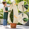 120x180cm Plant Frost Protection Cover – Non-Woven Drawstring Winter Cover