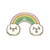 Noristudio Rainbow Bichon Rainbow Enamel Pin