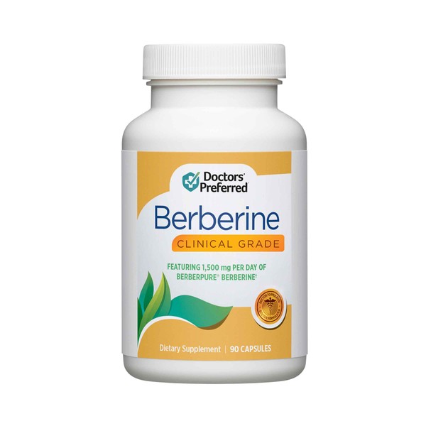 DOCTORS' PREFERRED Berberine Clinical Grade Supplement - Doctor Formulated |