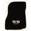 AFM NEW! 1968-1972 CHEVELLE Floor Mats Black Carpet Embroidered Silver