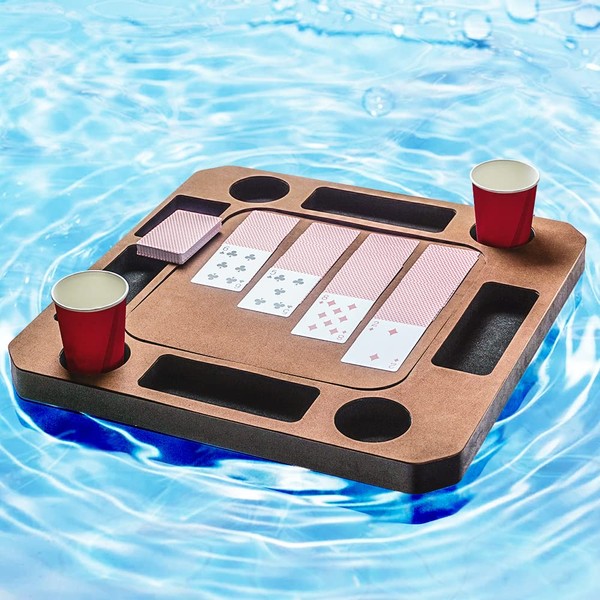 Floating Game or Card Table Tray for Pool or Beach