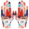 Golf Glove Women's Ambidextrous All-Weather Ball Marker Squeeze Soft Comfort