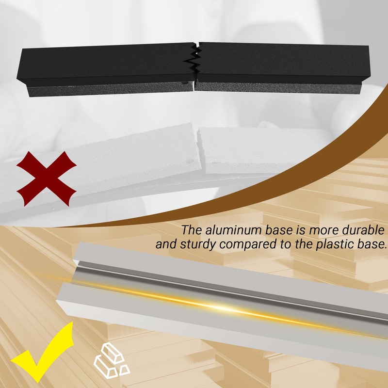 XARILK 4 PCS Diamond Knife Sharpening Stones Set with Aluminum