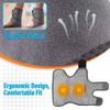 Heated Foot Massager with Vibration, Digital Display Foot Heating Wrap,