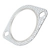 Exhaust Pipe Gasket, 2 Panel Flange Gasket, Universal 3 Inch