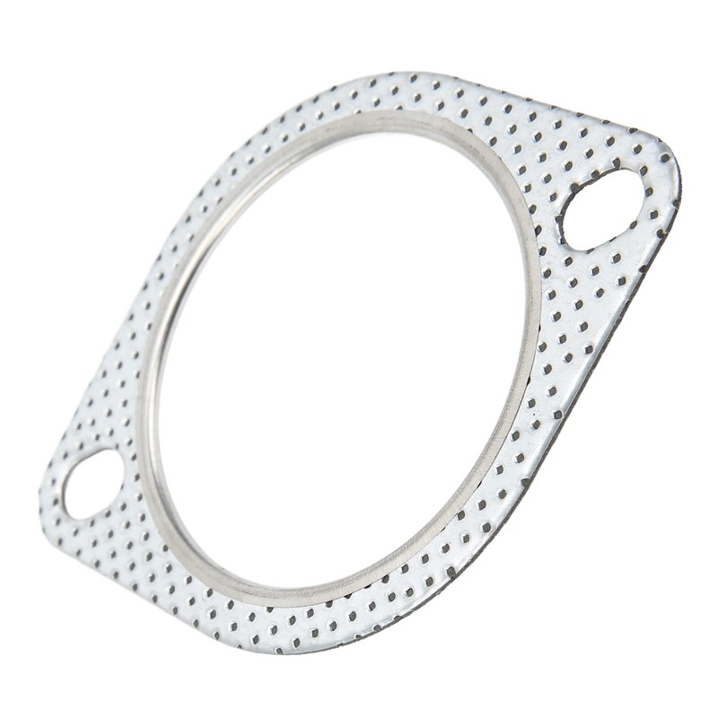 Exhaust Pipe Gasket, 2 Panel Flange Gasket, Universal 3 Inch