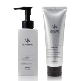 NULL All-in-One Gel (Great Value Facial Wash + Moisturizing Gel Set)