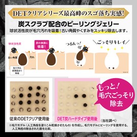 DET Clear Bright & Peeling Jelly, Charcoal