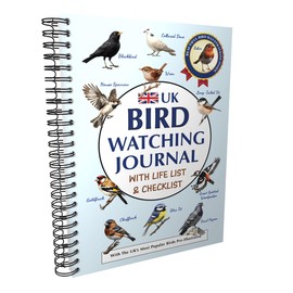 UK Bird Watching Journal with Life List & Checklist - Improve Your Observation Skills with This Birding Log Book with Illustrations of The UK’s Most Common Birds. A Thoughtful Gift for Bird Lovers.