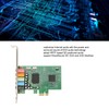 PCIe Sound Card EAX Audio Technology Support DirectSound 3D EAX
