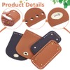 FREEBLOSS 2 Set PU Leather Bag Making Kits Includes PU