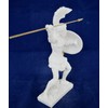 Estia Creations Leonidas statue Spartan Hero ancient Greek alabaster sculpture