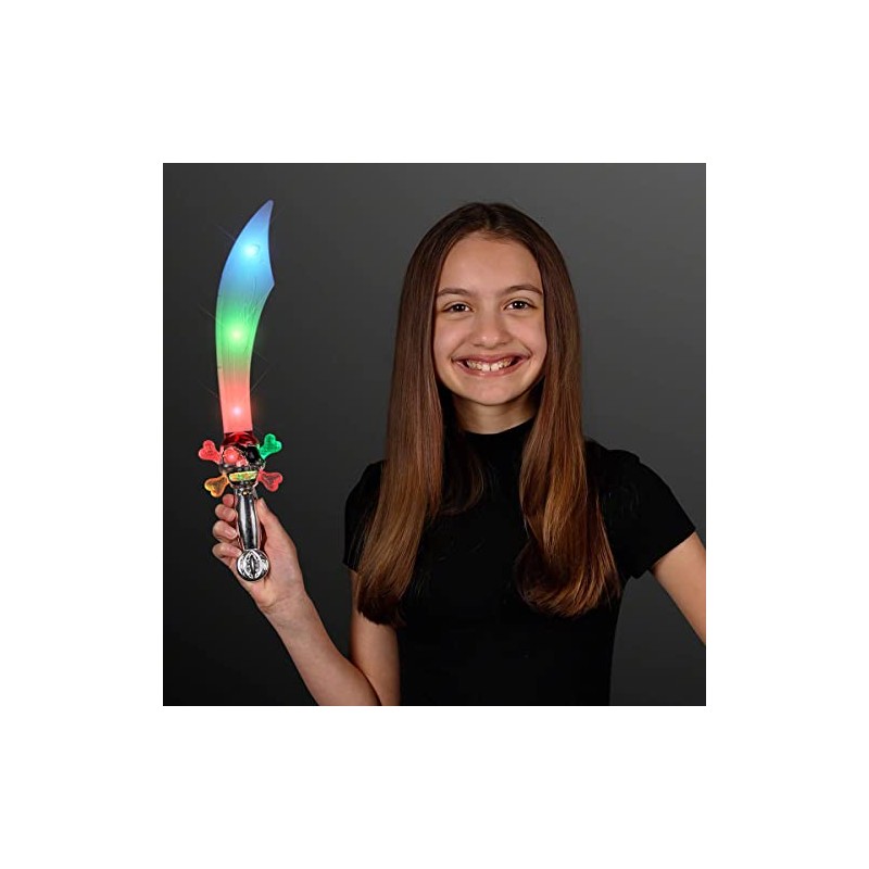 Blinky Pirate Toy Knife Mini Light Up Sword