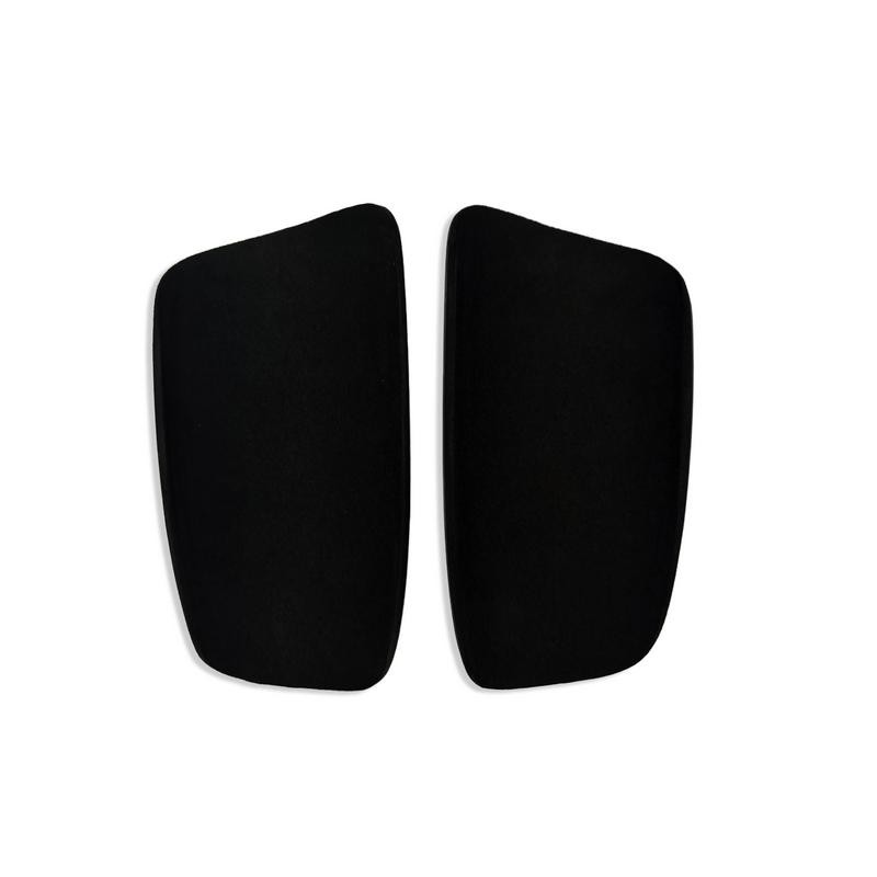 MATTE CARBON FIBER SHIN GUARDS - Size: Small