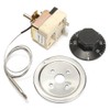 Thermostat 50-300°C, AC 250V 16A Temperaturregler Backofenthermostat Ersatz für Backofen