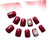 FOMIYES False Nail Tips 24pcs Full Coverage Nail Art False